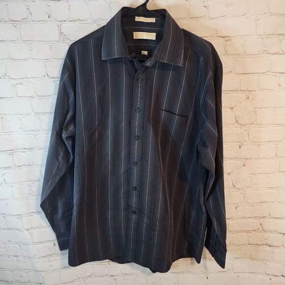 Men's MICHAEL Michael Kors longsleeve button-down shirt, size Large - Picture 1 of 4